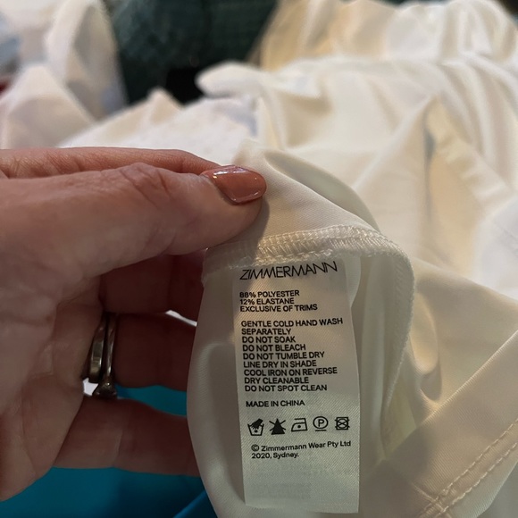 Zimmerman Floral Broderie Dress Size 2 (8) NWT - Picture 8 of 9